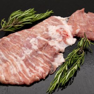 Secreto ibérico de bellota