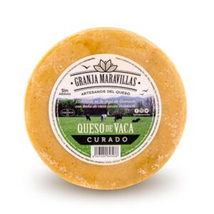Queso curado de vaca